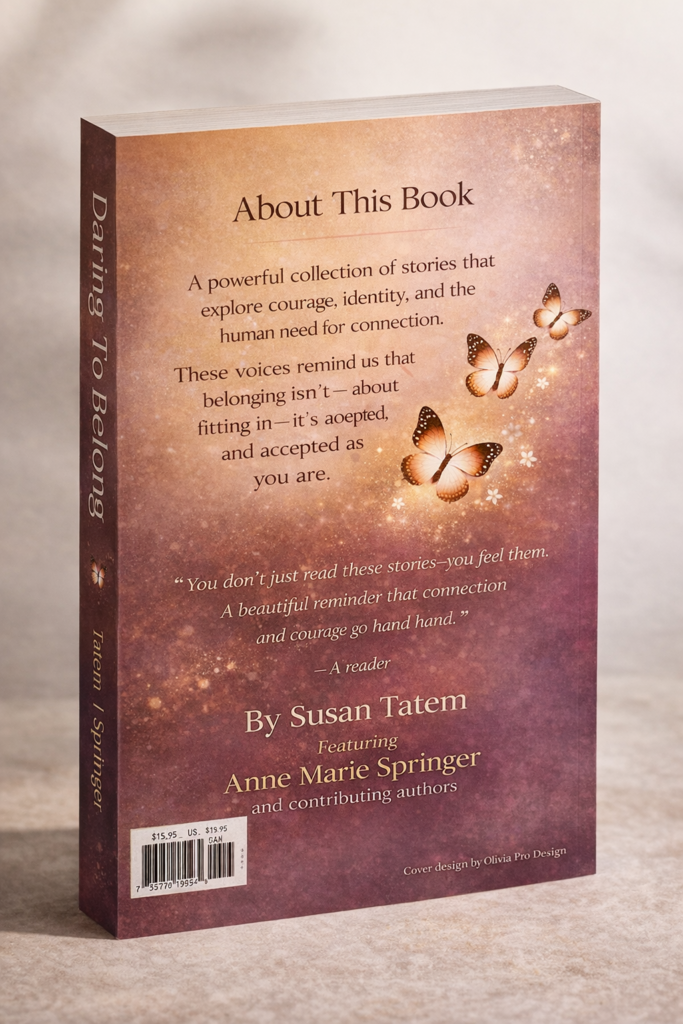 daring to belong back cover